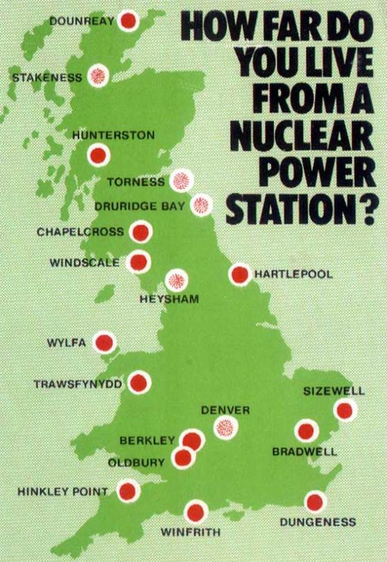 How far do you live from a nuclear Power Station?