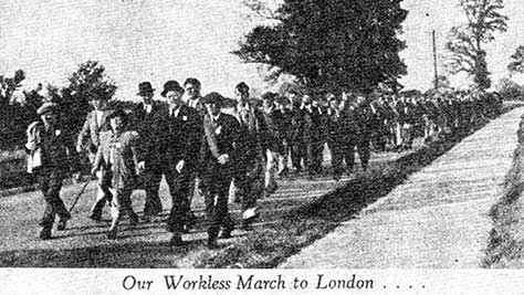 Jarrow March 1936 from Picture Post, January 1941